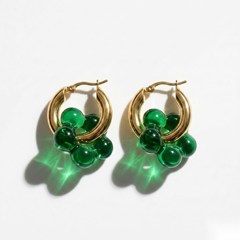 Young 2022 - Earring - green